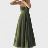 Clara - Vestido plissado