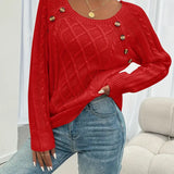 Camisola Malha Sofia – Elegância Casual com Detalhes Únicos