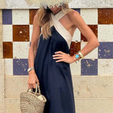 Zara - Vestido Elegante Sem Costas