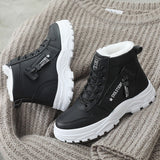 Botas femininas com forro de lã