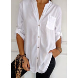 Ana - Blusa casual com botões