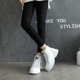 Botas femininas com forro de lã