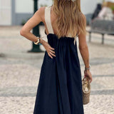 Zara - Vestido Elegante Sem Costas