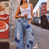 Jeans Retro Street Love