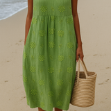 Elena | Elegante Vestido de Flores em Qualidade Premium