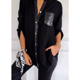 Ana - Blusa casual com botões