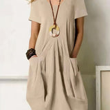 Alissa™ Vestido casual de algodão