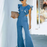 Macacão Jeans Fashion