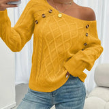 Camisola Malha Sofia – Elegância Casual com Detalhes Únicos