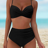 Douglas – Bikini Elegante de Cintura Alta