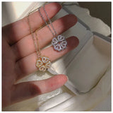 Colar Trevo de Coração