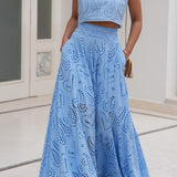 Conjunto de Saia Maxi Swing