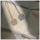 Colar Trevo de Coração