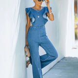 Macacão Jeans Fashion
