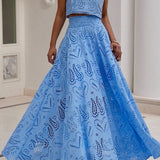 Conjunto de Saia Maxi Swing