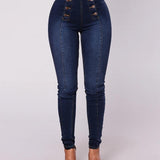 Marion™ - Jeans skinny de cintura alta elegante
