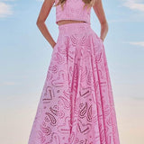 Conjunto de Saia Maxi Swing