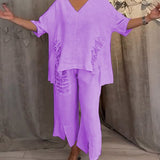 Ébano - Conjunto de Verão em Duas Peças