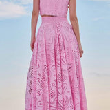 Conjunto de Saia Maxi Swing