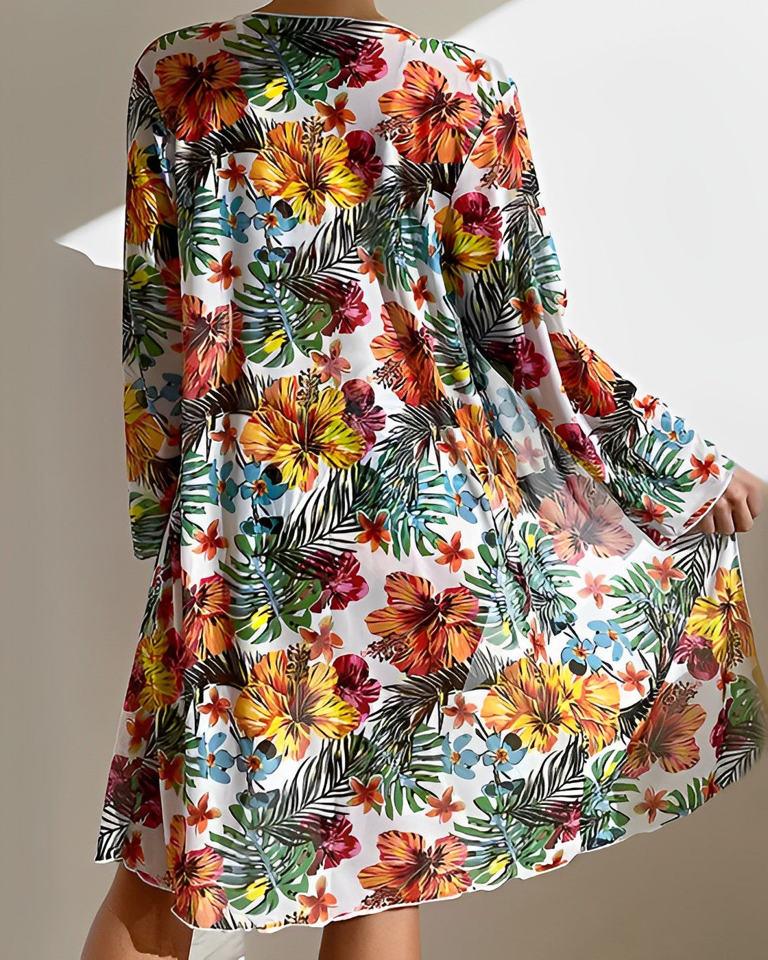 Josefine™ - Conjunto de Bikini com Kimono de Praia