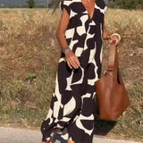 Isaura - Vestido elegante com decote em V