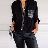 Ana - Blusa casual com botões