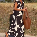 Isaura - Vestido elegante com decote em V
