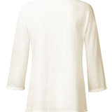 Charleigh | Camiseta de linho casual e estilosa