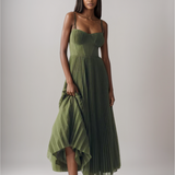 Clara - Vestido plissado