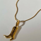 Colar de Bota de Cowboy