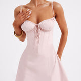 Vestido Mini Lacey - Blush