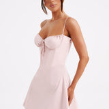 Vestido Mini Lacey - Blush