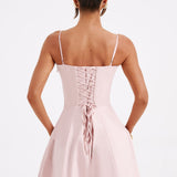 Vestido Mini Lacey - Blush