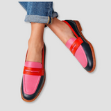 Édith | Mocassins colorblock