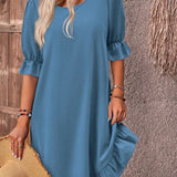 Josefa - Vestido midi confortável