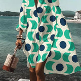 Calogera - Elegante Vestido Camisa