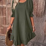 Josefa - Vestido midi confortável