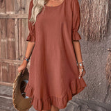Josefa - Vestido midi confortável