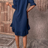 Josefa - Vestido midi confortável