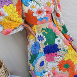 VICTORIA - VESTIDO ESTAMPADO FLORAL