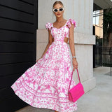 JASMINE™ | VESTIDO FLORAL DE VERÃO