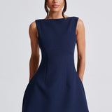 Vestido Mini Alana - Marinho