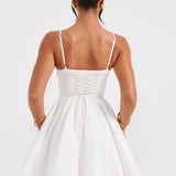 Vestido Mini Analeigh - Marfim