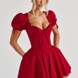 Vestido Mini Annie - Vermelho
