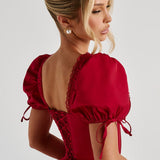 Vestido Mini Annie - Vermelho