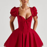 Vestido Mini Annie - Vermelho