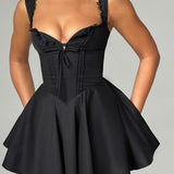 Vestido Mini Antonella - Preto