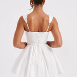 Vestido Mini Antonella - Marfim