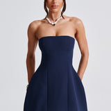 Vestido Mini Asha - Marinho