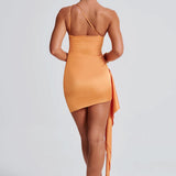 Vestido Mini Avery - Tangerina